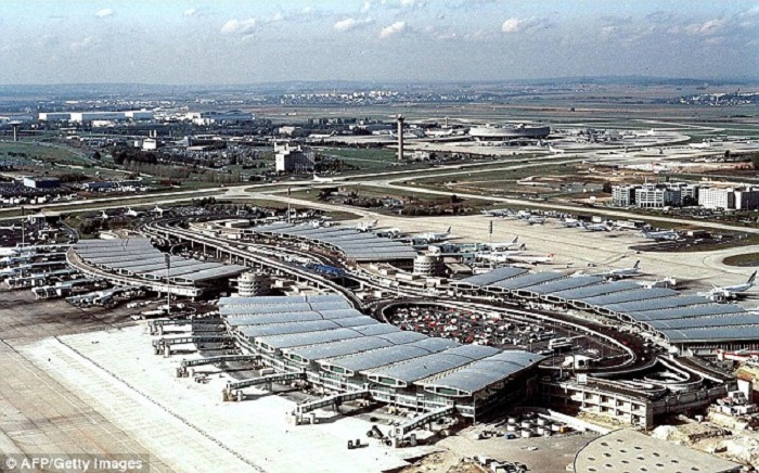 Paris Charles de Gaulle airport is evacuated after `suspicious package is found` 
